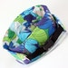 Camera Strap, Blue Flowers, Floral, dSLR, Quick connect