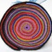 Jelly Roll of Hand Dyed Felted Wool - Colorful - JR98 / Three Sheep Studio