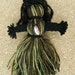 Camoflauge Spirit Doll / Yarn Poppet / Ju Ju Baby: "Soldier of Love"