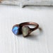 Labradorite Copper Ring Gem Stone Natural Raw Patina Handmade For Her Artisan