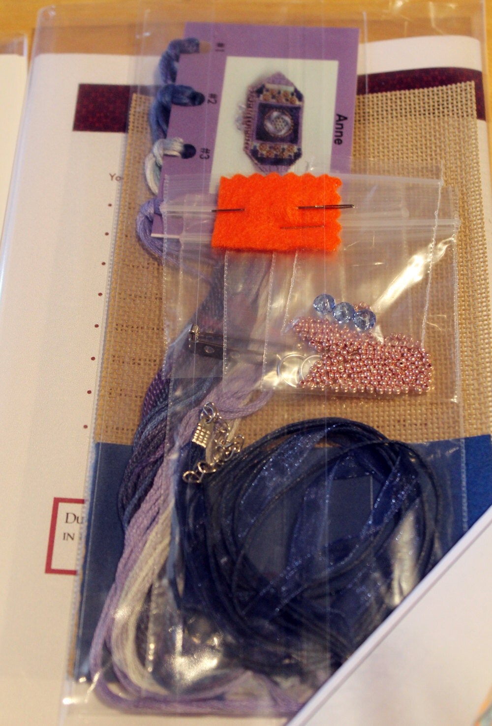 Needlepoint Cuff Bracelet Kit