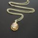 Vintage Confetti Glass Pendant