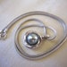 Vintage Cultured Pearl Sterling Silver Necklace
