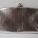 Vintage Silver Metallic Clutch Purse