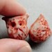 Polymer Clay Owl Beads - Handmade
