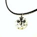 40% OFF - Fleur de Lis Steampunk Necklace - Handmade Pendant - Watch Face Parts, Silver Fleur de Lis Charm -1 of a Kind - Great Gift