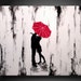 Art original Abstract painting JMJARTSTUDIO Original Painting 18 X 24 Inches-------Standing In --------Textured