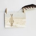 Llama in the Snow Cards (1) with Metallic Silver Envelopes