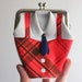 Vintage 60's Shirt Coin Purse