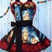 Twilight Inspired Fun Apron for Halloween Hostess Apron Vampires