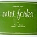 Vintage Mini Forks Box of 12 NOS Unused