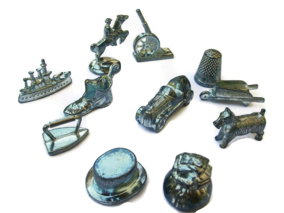 retired monopoly tokens
