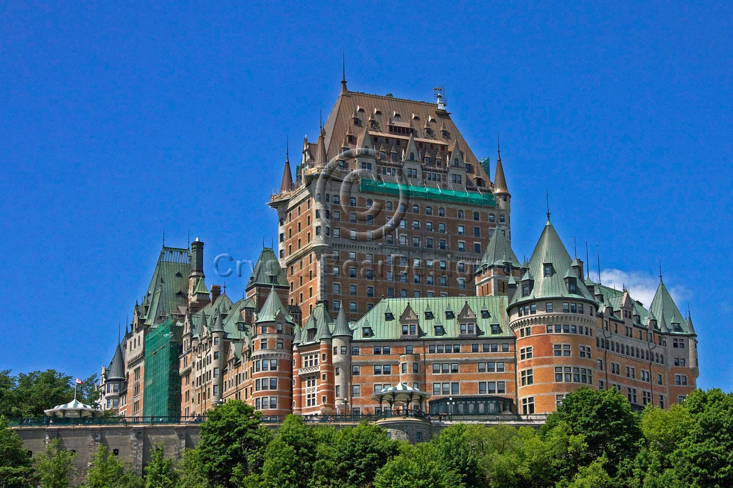 Items similar to Le Château Frontenac Quebec City Photograph 8x10 on Etsy