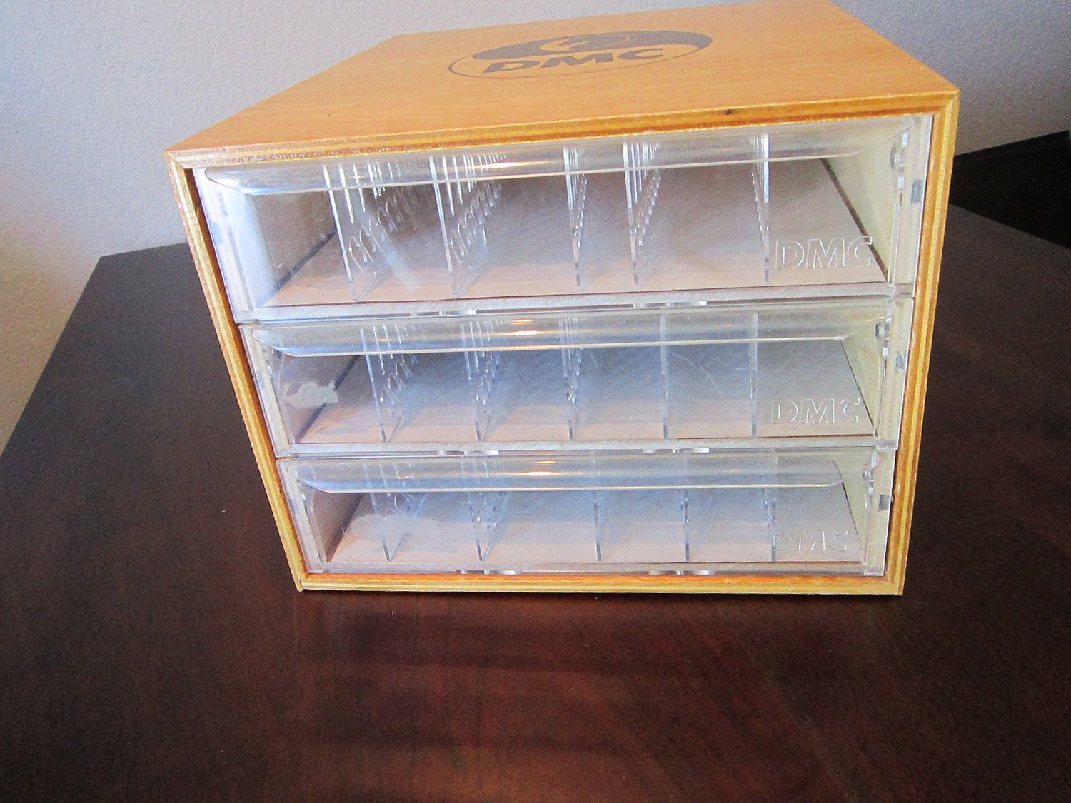 SALE vintage DMC floss commercial display