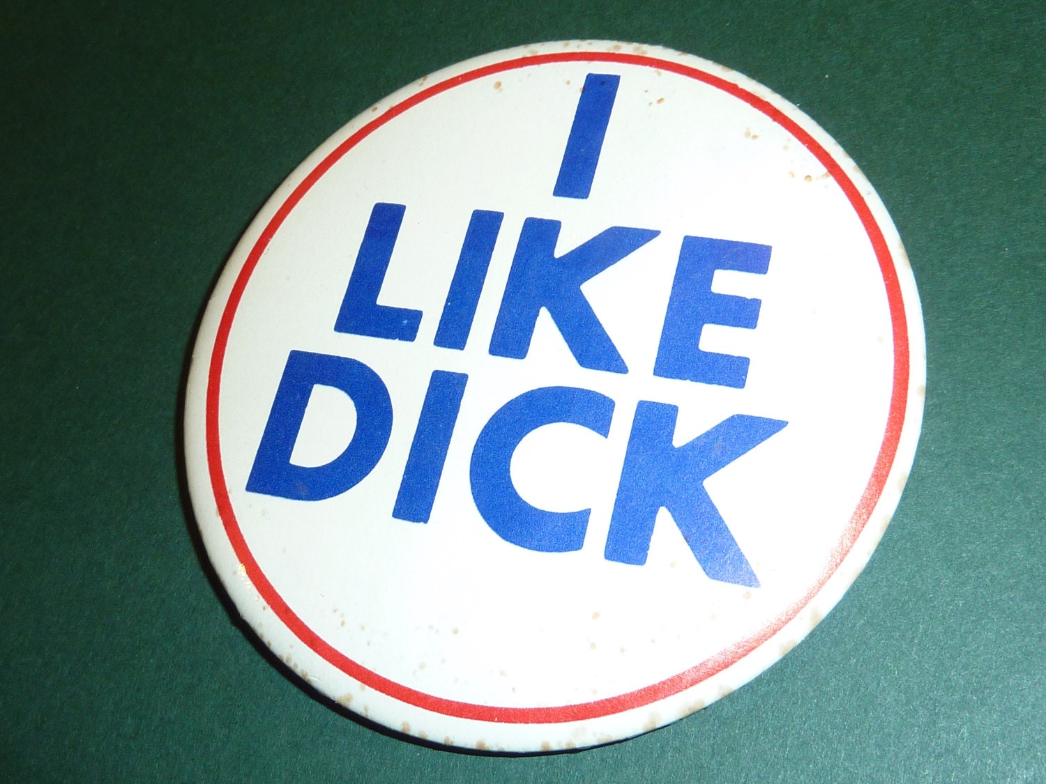 I Like Dick Vintage Nixon Political Button 