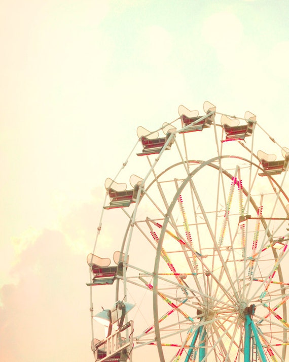 Ferris wheel art toddler girl room nursery photography ferris