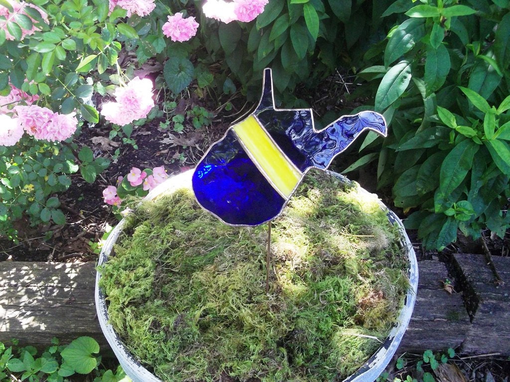 West Virginia Stained Glass Garden Art