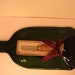 Wine Bottle cheese/ Hors d'oeuvres Serving dish