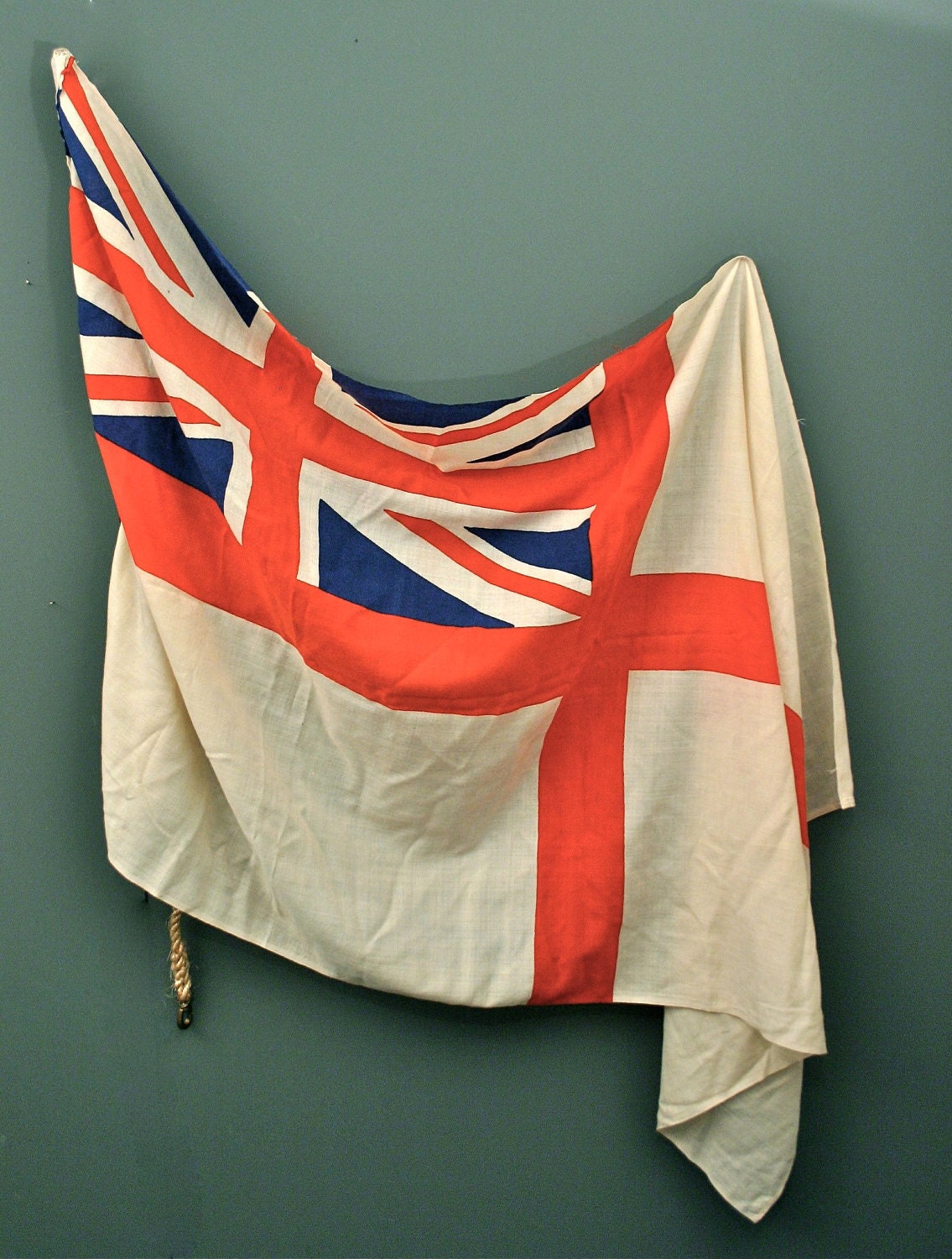 Vintage British Ensign Union Jack Flag