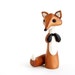 Fox Sculpture - Kitsune by Bonjour Poupette
