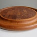 Dansk Teak Cutting Board Circular Jens Quistgaard Denmark 1960s