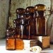 Vintage Collection Brown Glass Apothecary Jars