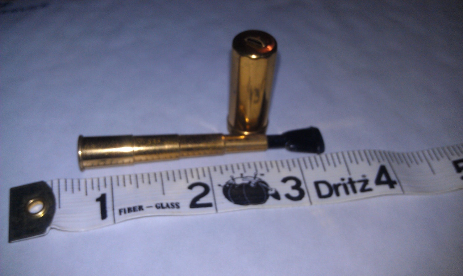 Scope Style Brass Cigarette holder /extender by knitpickinsisters