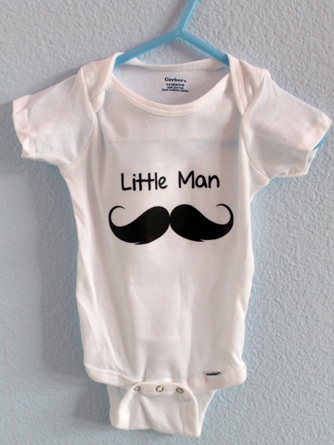 Mustache Baby Boy One Piece
