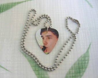 One Direction Liam Payne Guitar Pick Necklace 1D