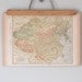 Antique 1940s Maps of China and India