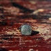 LUX DIVINE Stackable Druzy Ring Silver