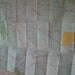 Vintage Alberta Canada Road Map Southern Alberta Range Map Art