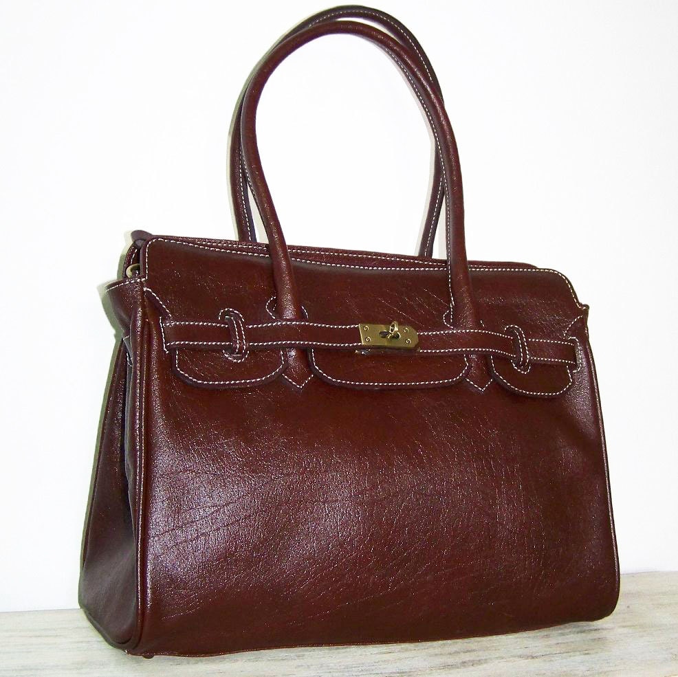 dark brown leather handbags