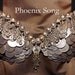 Tribal Fusion ATS Bellydance Coin Bra, Phoenix Song