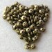 Antiqued Brass Disc Spacer Beads Findings (100)