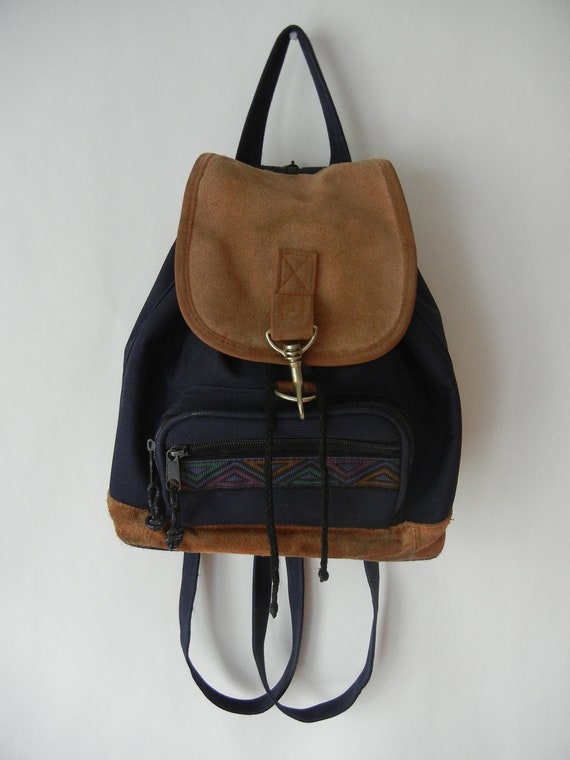 Vintage 90's Southwestern Mini Backpack Grunge Hipster