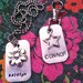 NEW-Kids.Boys or Girls ID tag or Necklace...Handstamped