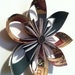 Sale- 40% off, Medium Paper Wallflower, origami, home decor, gift, decoration, handmade, one of a kind, ready to ship