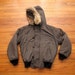 mens vintage spiewak fur lined bomber