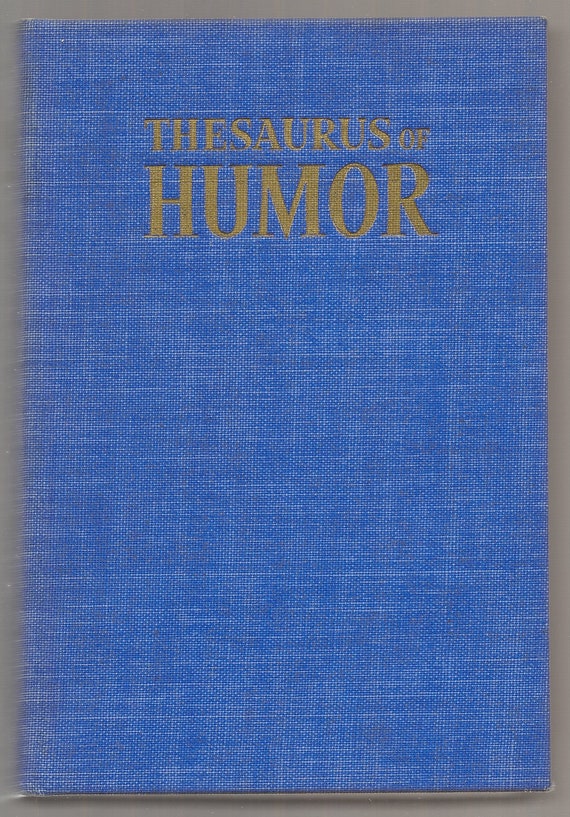 Items similar to Thesaurus of Humor by Mildred Meiers and Jack Knapp