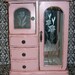 Vintage Distressed Pink Jewelry Box