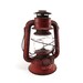 Red lantern - Dietz No 50 Comet with embossed Dietz globe rustic camping decor