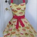 Full of Flounce- Confections Pies Apron-Banana with a Hint of Raspberry