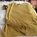 ON SALE Vintage Lew Magram Metallic Gold Mini Dress or Long Top Shirt