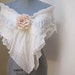 Ivory Shawl Wrap - Bridal Shrug Bolero - Bridal Accessories - Weddings
