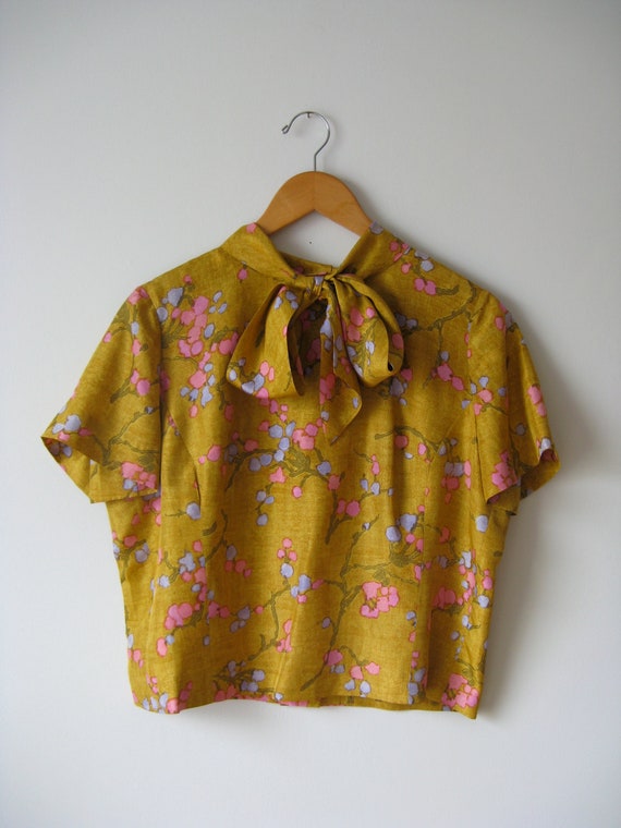 cherry blossom blouse