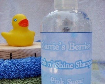 Sleek n' Shiny Shampoo -- Large 8oz bottle with pump dispenser --