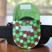 Camera Lens Cap Pocket - 77mm size - Christmas Dots - Ready to Ship