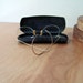 RESERVED just for Shum. Antique Eye Glasses Bifocals and Case 12K GF Frame and Sides. Spectacles Marked B&L