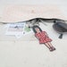 Leather Girl Keychain